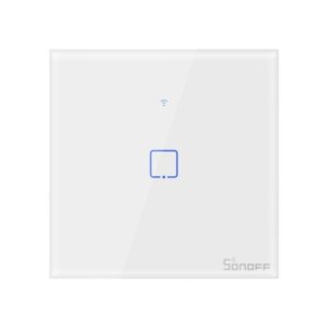 SONOFF pametno stensko stikalo Wi-Fi + RF433 enojno T1EU1C-TX