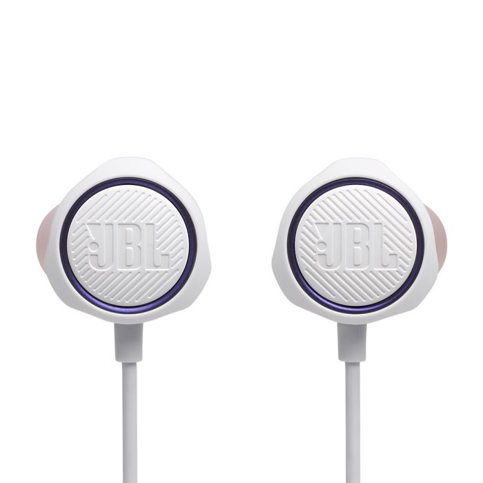 JBL Quantum 50C In-ear žične USB-C gaming slušalke, bele - slika 2