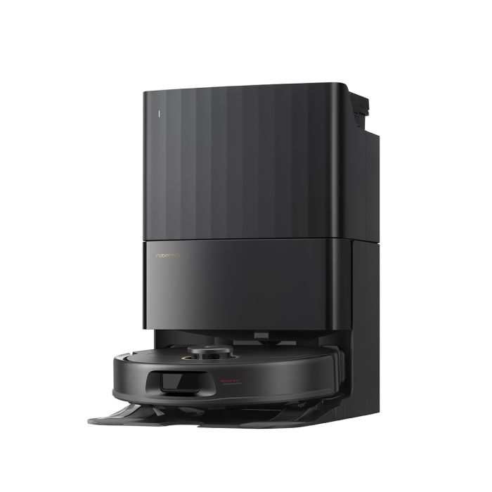 Roborock Qrevo C Pro robotski sesalnik s samočistilno postajo, črn
