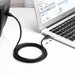 Ugreen tiskalniški kabel USB-B - USB 2.0, 2M črn