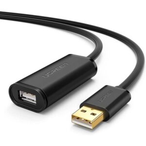 Ugreen podaljšek USB 2.0 Active z ojačevalcem signala 20m - box