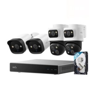 Anker Eufy Security PoE NVR nadzorni sistem S4 (2x eufy E40 + 2x eufy S4)