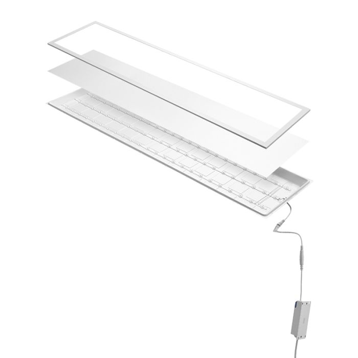 ASALITE LED BackLit panel 120x30cm 4000K 25W 4000lm - slika 2