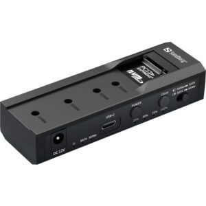 Sandberg USB 3.2 Cloner & Dock za M2 + NVMe + SATA priklopna in klonirna postaja