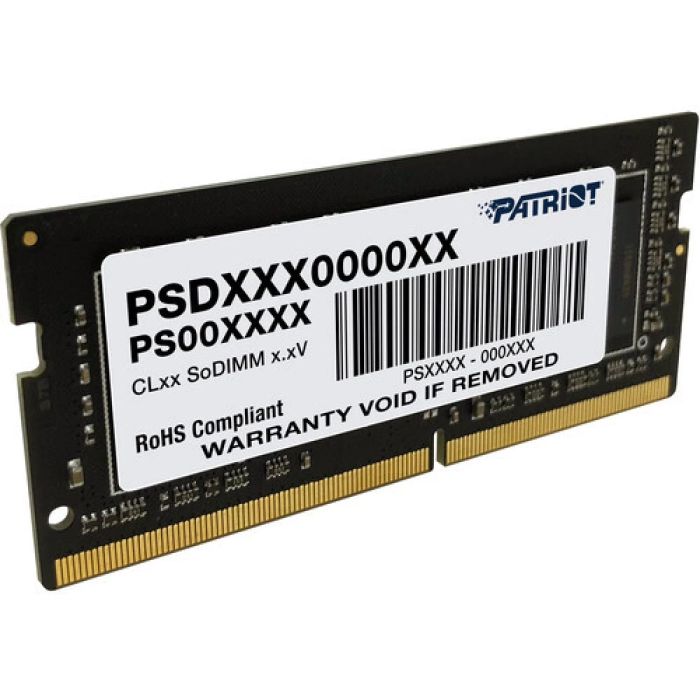 Patriot Signature Line 4GB DDR4-2666 SODIMM PC4-21300 CL19, 1.2V - slika 3