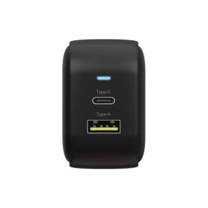 IcyBox IB-PS106-PD 38W dvojni QC 3.0 USB polnilnik s PowerDelivery