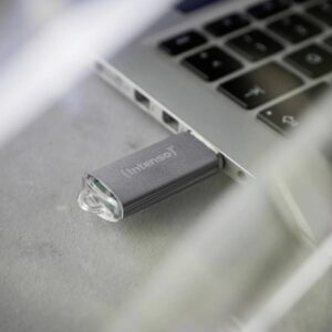 Intenso 256GB Jet Line USB 3.2 70MB/s spominski ključek - siv