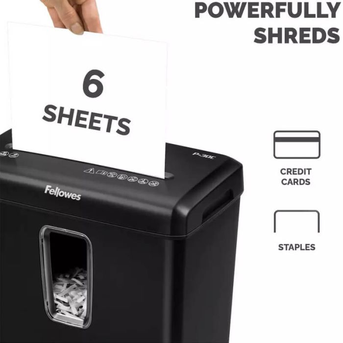 Fellowes Powershred P-30C Cross-Cut uničevalnik dokumentov - slika 2