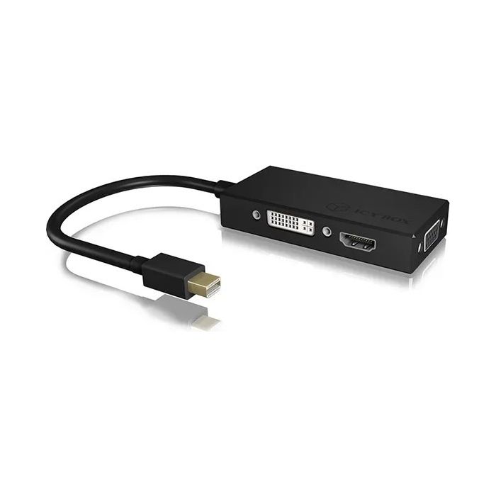 IcyBox IB-AC1032 Mini DisplayPort na DVI/HDMI/VGA pretvornik - slika 2