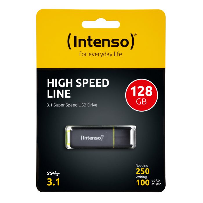 Intenso 128GB High Speed Line 250/100 MB/s USB 3.1 spominski ključek - slika 3
