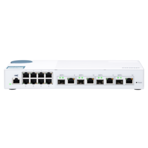 QNAP 12 port stikalo 4x 10Gb, 8x 1Gb