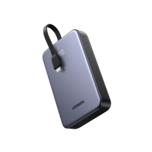 Ugreen 22,5W 20000mAh prenosna baterija z vgrajenim kablom