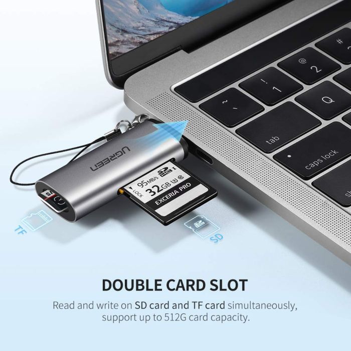Ugreen USB-C OTG čitalec kartic TF/SD - box - slika 4