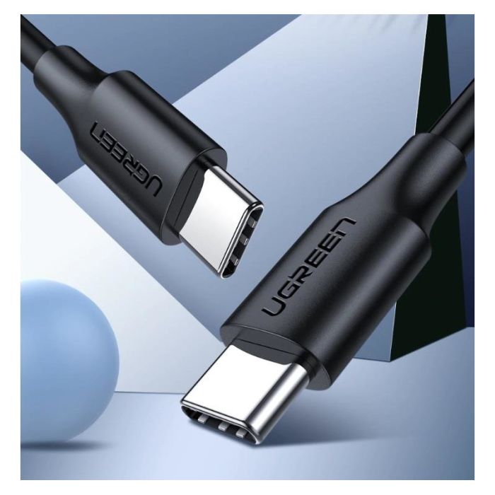 UGREEN USB 2.0 USB-C na USB-C 1m (črn) - polybag - slika 2