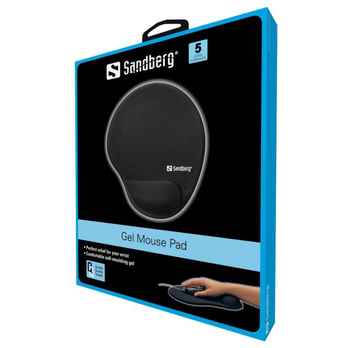 Sandberg Gel Mousepad with Wrist Rest opora za zapestje za miško - slika 2