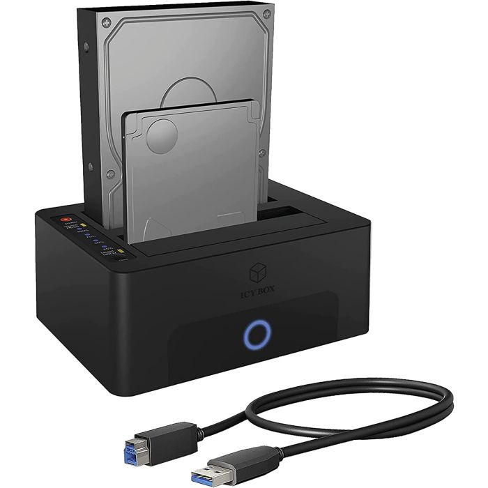 IcyBox IB-1232CL-U3 docking & clone postaja za 2,5" in 3,5" - slika 3