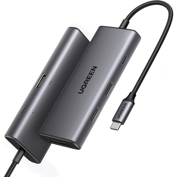Ugreen 7v1 USB-C Hub (10Gbps USB 3.2, 4K@30Hz HDMI) - slika 2