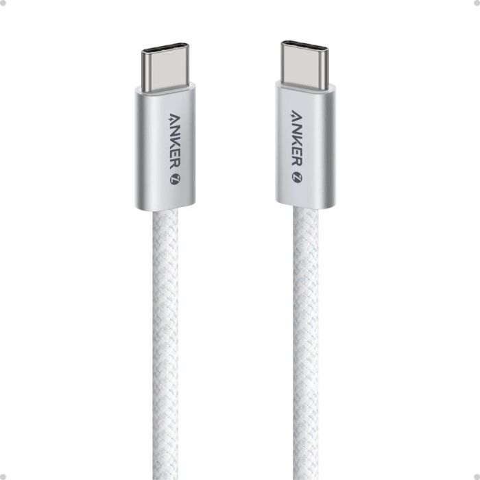 Anker Zolo USB-C to USB-C, 1m, 240W, bel