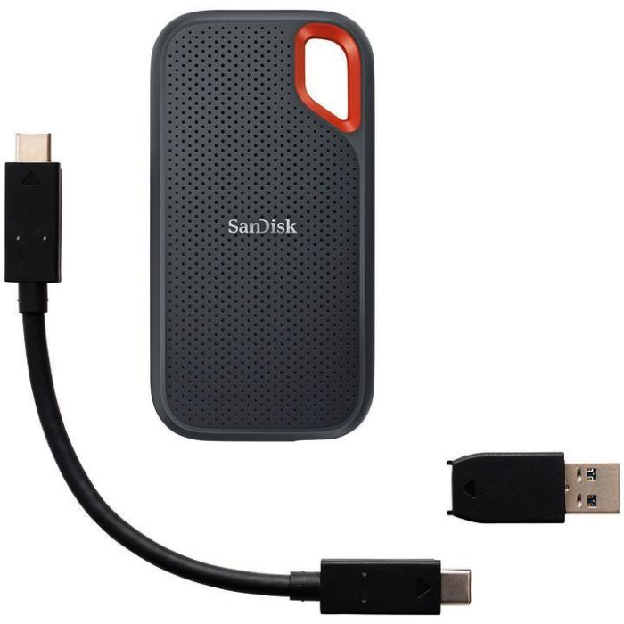 SanDisk 1TB Extreme Portable SSD NVMe USB-C 3.2 robusten zunanji SSD disk - slika 4