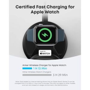 Anker MagGo brezžično polnilno stojalo 3v1, črno