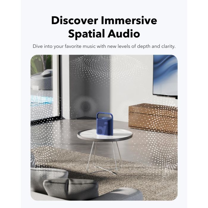 Anker Soundcore prenosni Bluetooth zvočnik Motion X500, črn - slika 4