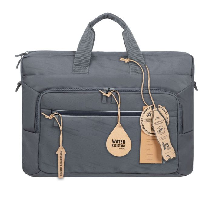 RivaCase ECO torba za prenosnik 15.6 siva 7531 - slika 3