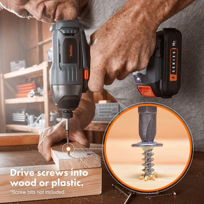 VonHaus E-Series akumulatorski udarni vijačnik 18V - slika 2