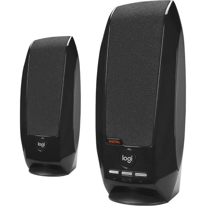 Logitech zvočniki 2.0 S150 RMS 1.2W USB črni - slika 2