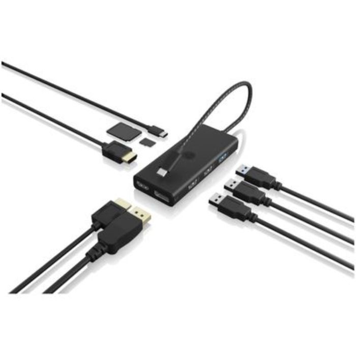 IcyBox IB-DK4011-CPD priklopna postaja s Power Delivery 100W - slika 2