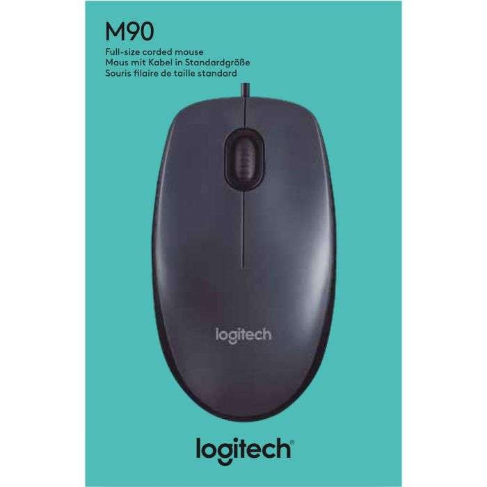 Logitech M90 optična miška, USB - slika 3