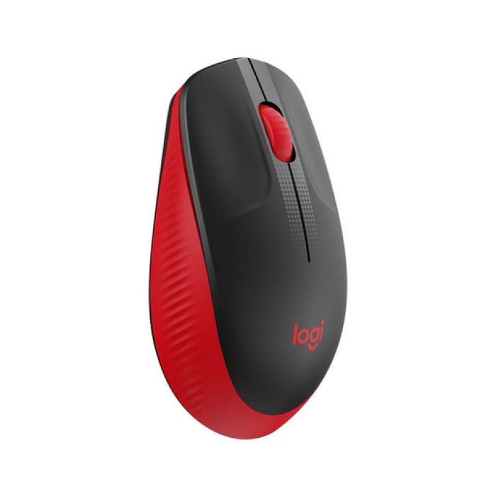 Logitech Miška M190 Wireless, rdeča - slika 2