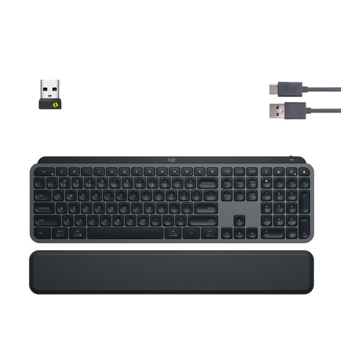 Tipkovnica Logitech brezžična desktop MX Keys S Plus SLO gravura - slika 3