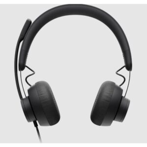 Logitech Zone žične slušalke, certificirane za Microsoft Teams, USB-C z adapterjem USB-A, grafitna b