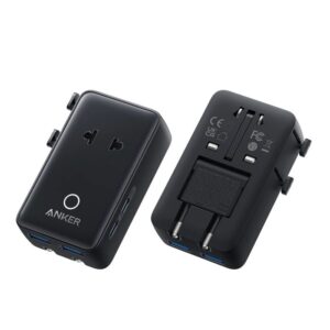 Anker Nano potovalni adapter 5v1, 20W, črn