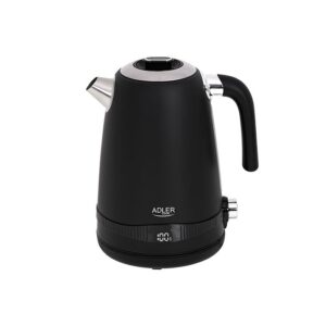 Adler grelnik vode 1,7L z LCD zaslonom/nastavitev temperature črn AD1295b