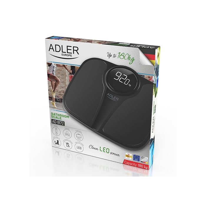 Adler osebna tehtnica črna AD8173B - slika 4