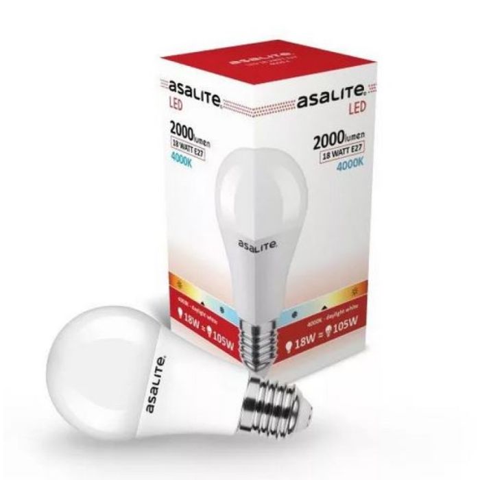 Asalite LED žarnica A65 E27 – 18W, 4000K, 2000 lumnov - slika 3