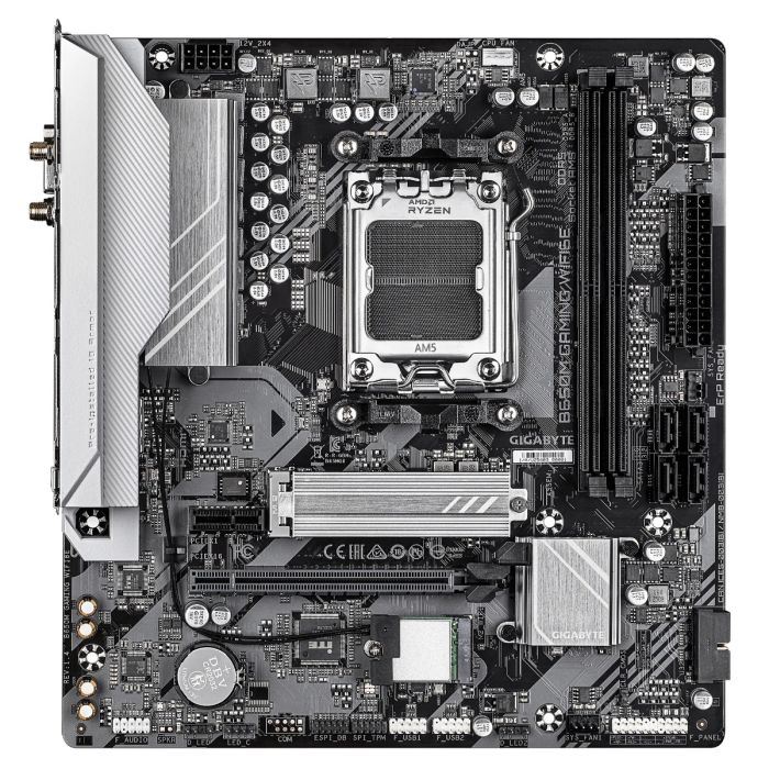 GIGABYTE B650M GAMING WIFI6E, DDR5, SATA3, USB3.2Gen1, HDMI, 2.5GbE, Wi-Fi 6E, AM5 mATX - slika 2