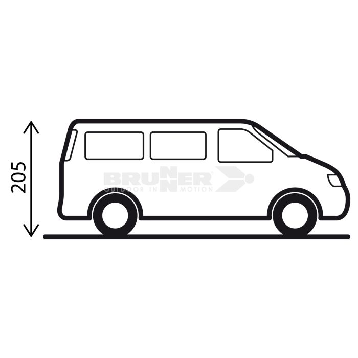 BRUNNER šotor za zadek COMET VW T5/T6 - slika 4