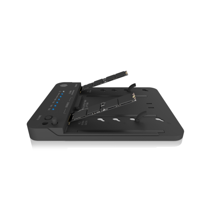 IcyBox IB-2913MCL-C31 priklopna postaja/ohišje za M2, 2,5" in 3,5"