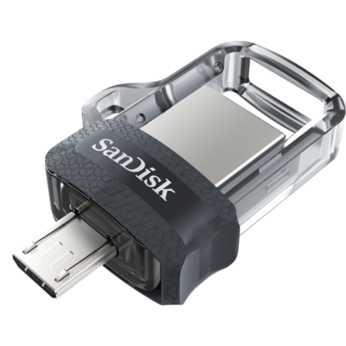 SanDisk 64GB Ultra Dual Drive m3.0 micro-USB/USB 3.0 USB ključ