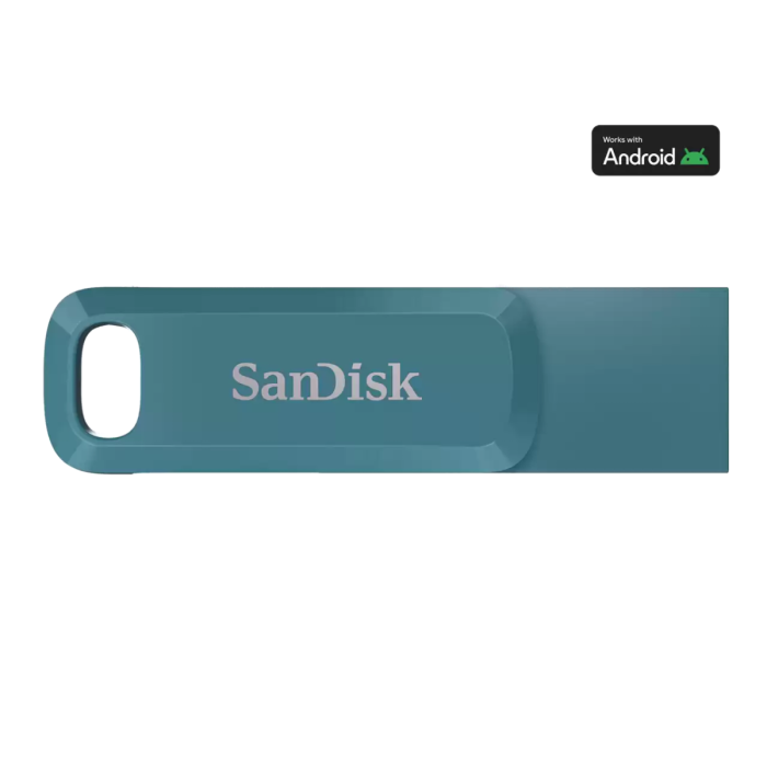 SanDisk 1TB Ultra Dual Drive Go USB-C/A 3.2 USB ključ (moder) - slika 2