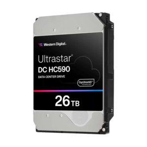 WD 26TB UltraStar DC HC590 3,5" SATA 6Gb/s 7200rpm 512MB HDD disk
