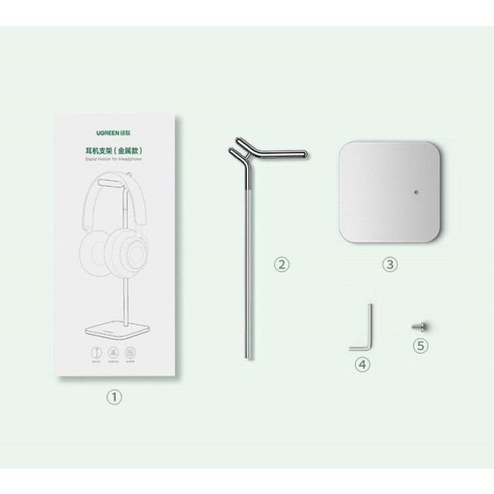 Ugreen kovinsko stojalo za slušalke - slika 2