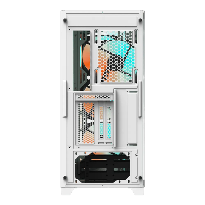 GIGABYTE C301 GLASS USB 3.1 Gen2 Type-C ARGB osvetljeno ohišje, E-ATX belo - slika 3