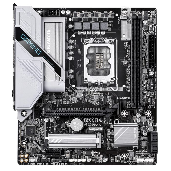 GIGABYTE H810M GAMING WIFI6, DDR5, SATA3, DP, USB3.2Gen1, Wi-Fi 6, LGA1851 mATX - slika 2