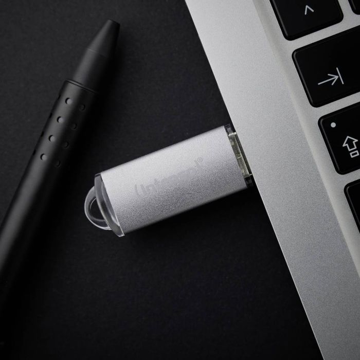 Intenso 32GB Jet Line USB 3.2 70MB/s spominski ključek - siv - slika 3