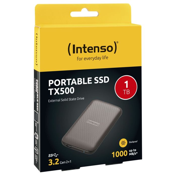 Intenso 1TB SSD TX500 1000MB/s USB 3.2 - slika 3