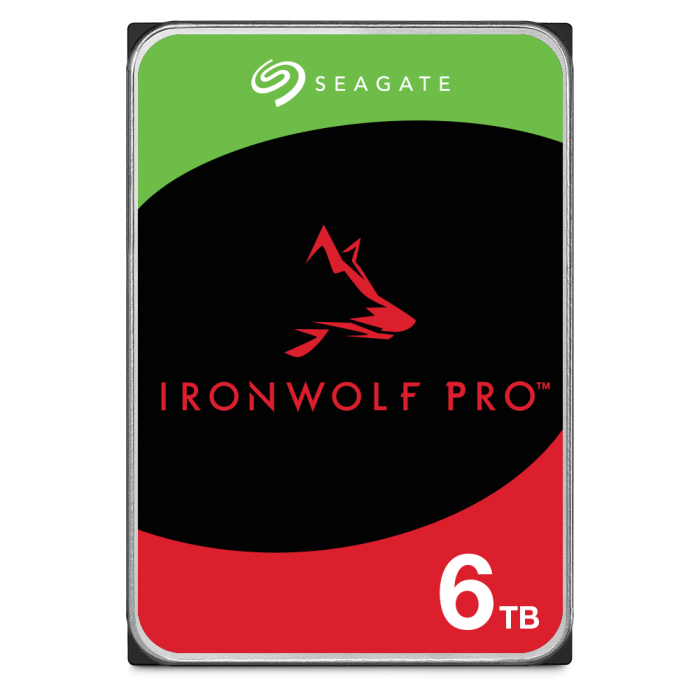 Seagate 6TB IronWolf PRO 3,5" SATA 6Gb/s 7200rpm 256MB HDD disk