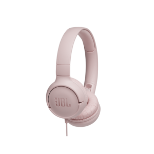 JBL Tune 500 naglavne slušalke z mikrofonom, roza